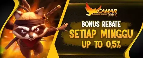 Cashback Mingguan VIP Slot 5% promotion banner