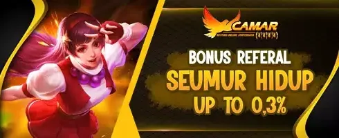 Bonus Referral Seumur Hidup Eksklusif promotion banner